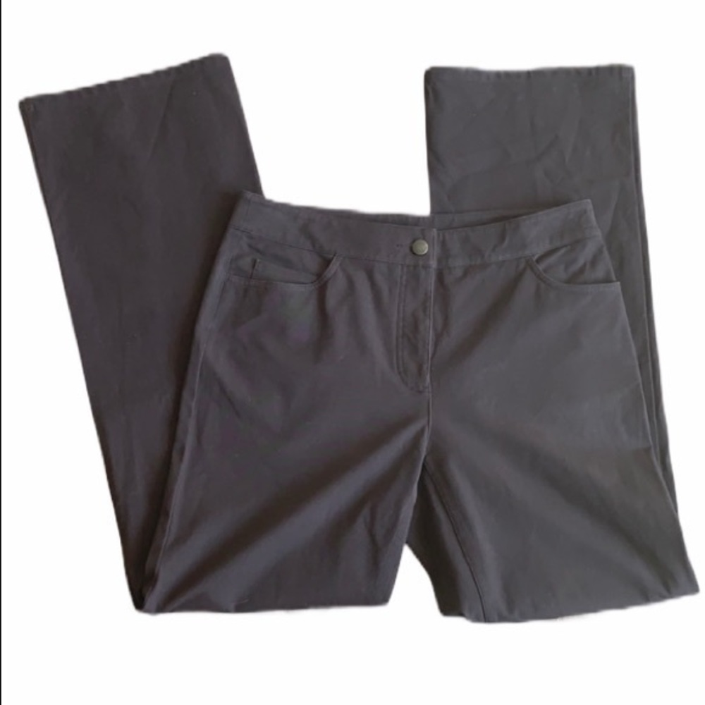 Eileen Fisher casual cotton brown pants